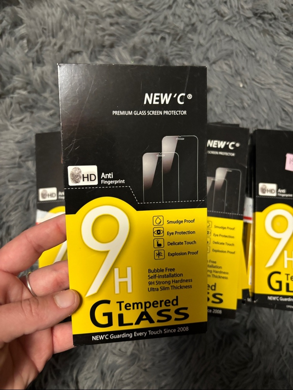 Tempered Glass Screen Protectors - 3 pcs 
Apple iPhone 14, 15 & 16 plus,